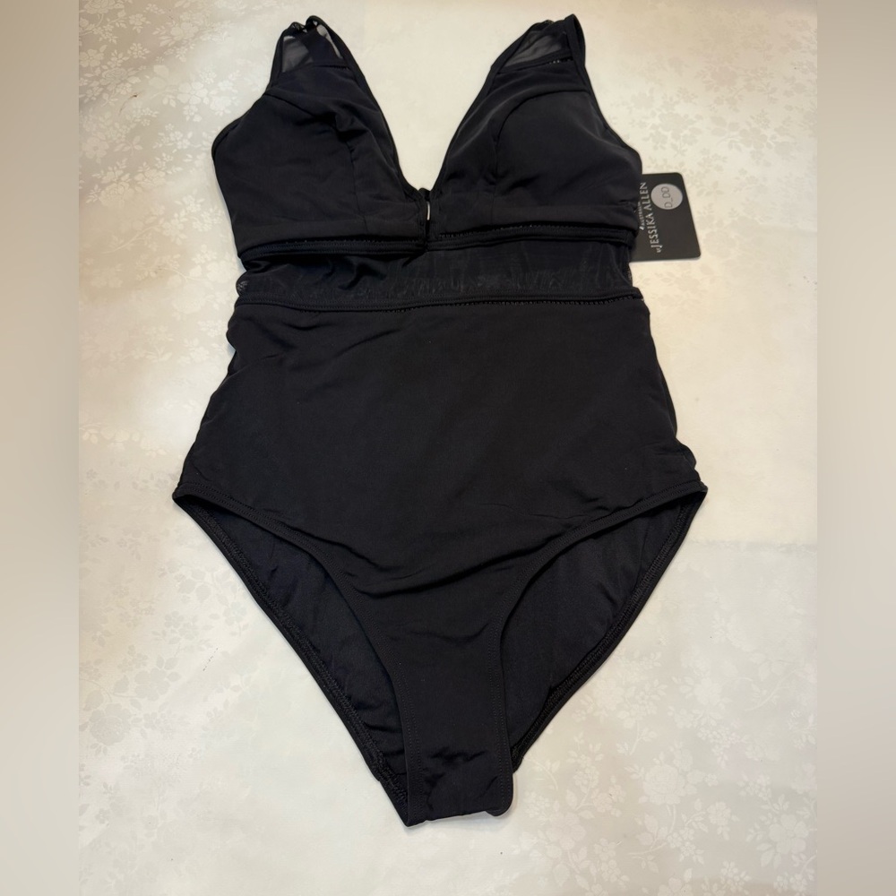 Black One-Piece Swimsuit